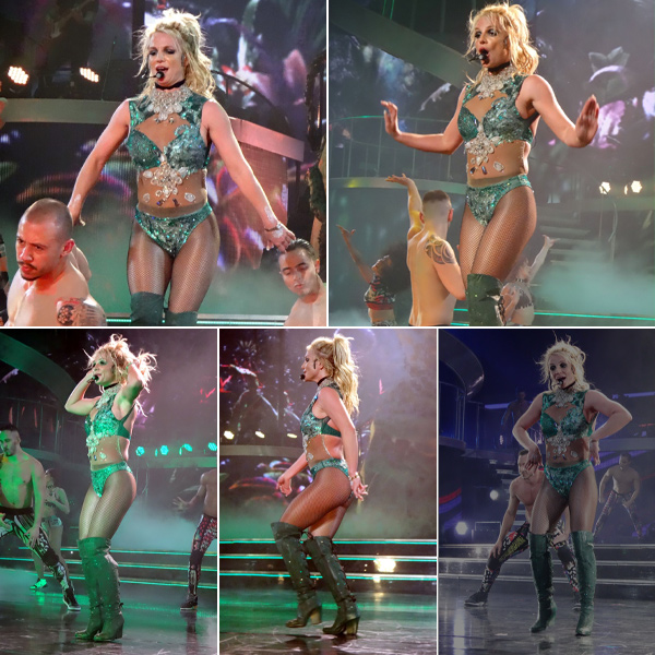Britney Spears Shines Bright in Sparkling “Piece of Me” Spectacle